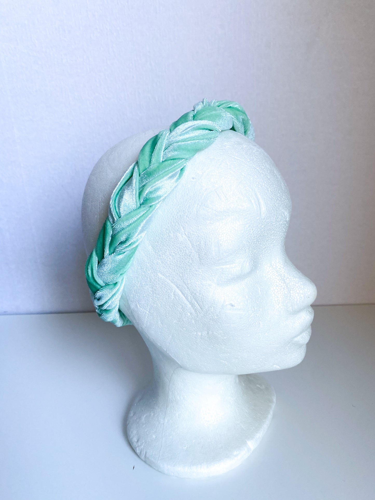 Velvet Haarband Mint