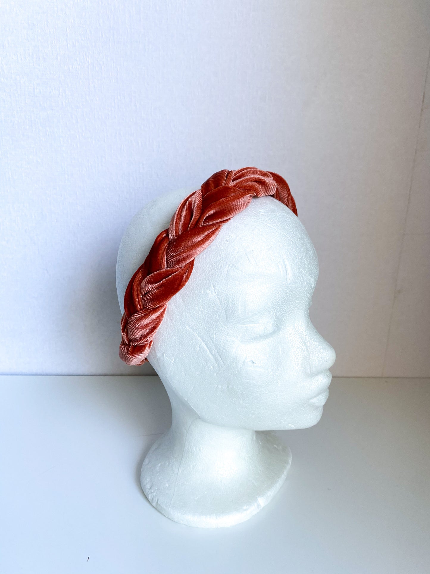 Velvet Haarband Roest/ Brique