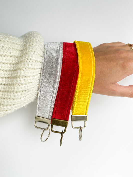 Velvet sleutelhangers