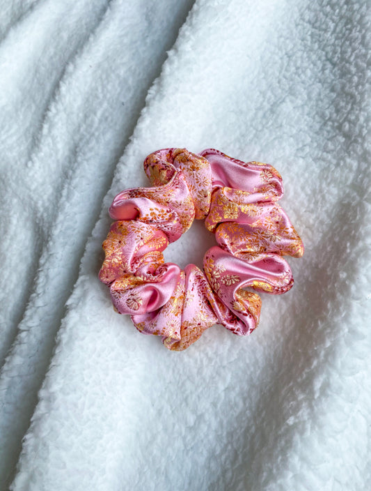 Belle scrunchie Licht Roze