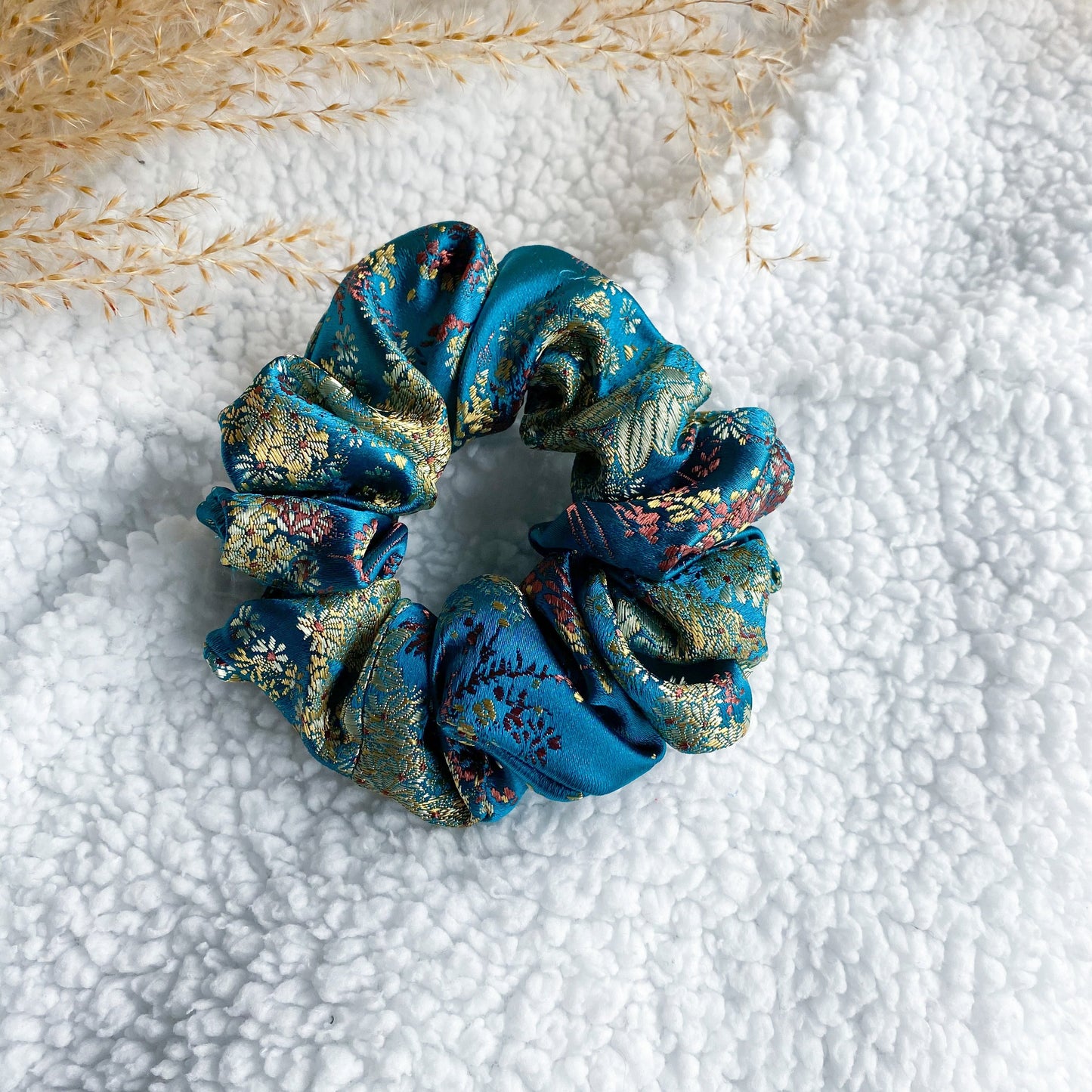 Brooke scrunchie Petrol