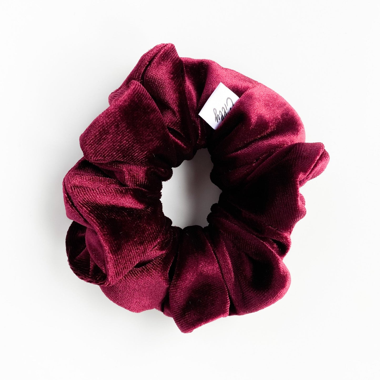 Violet scrunchie Bordeaux