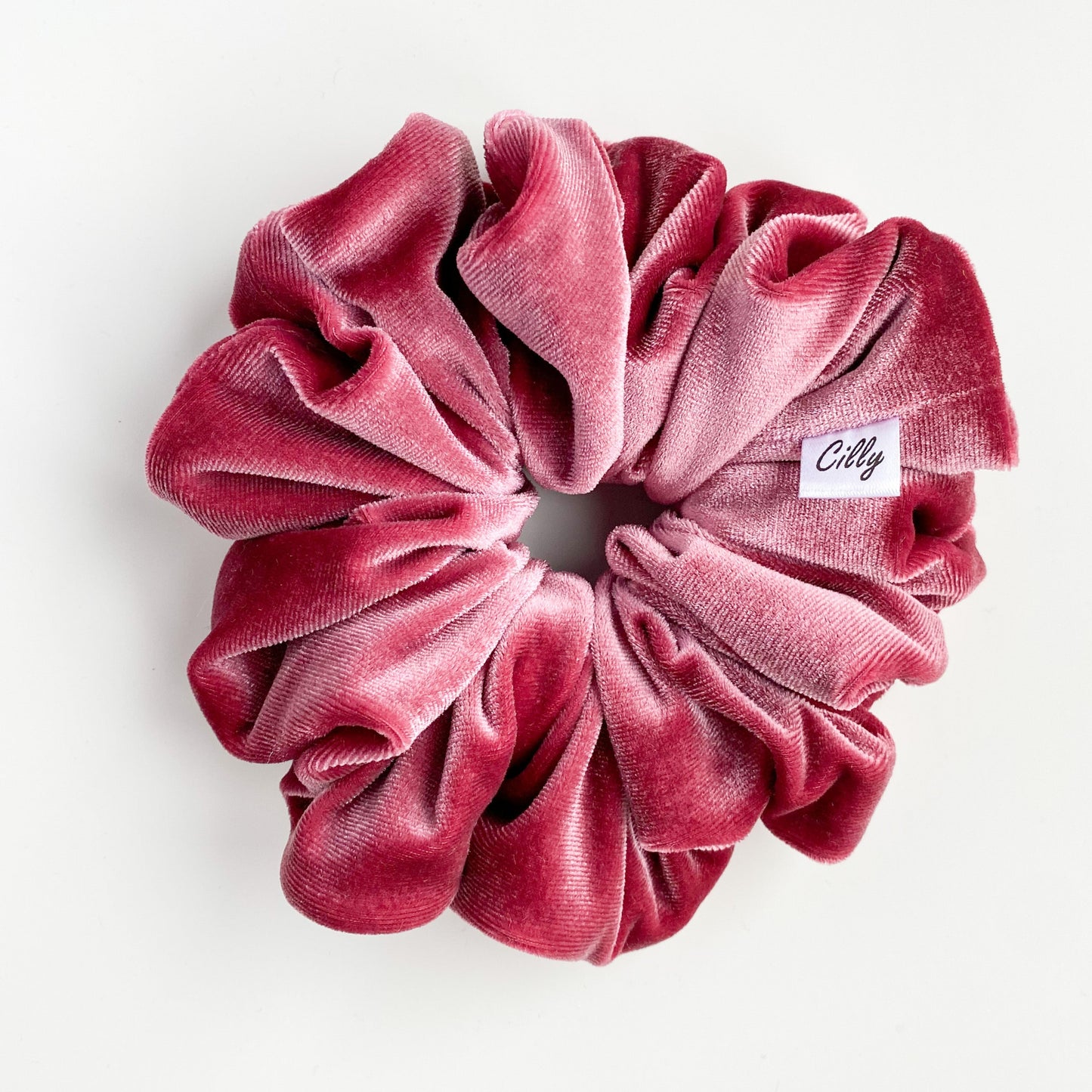 XL Violet scrunchie Oud Roze