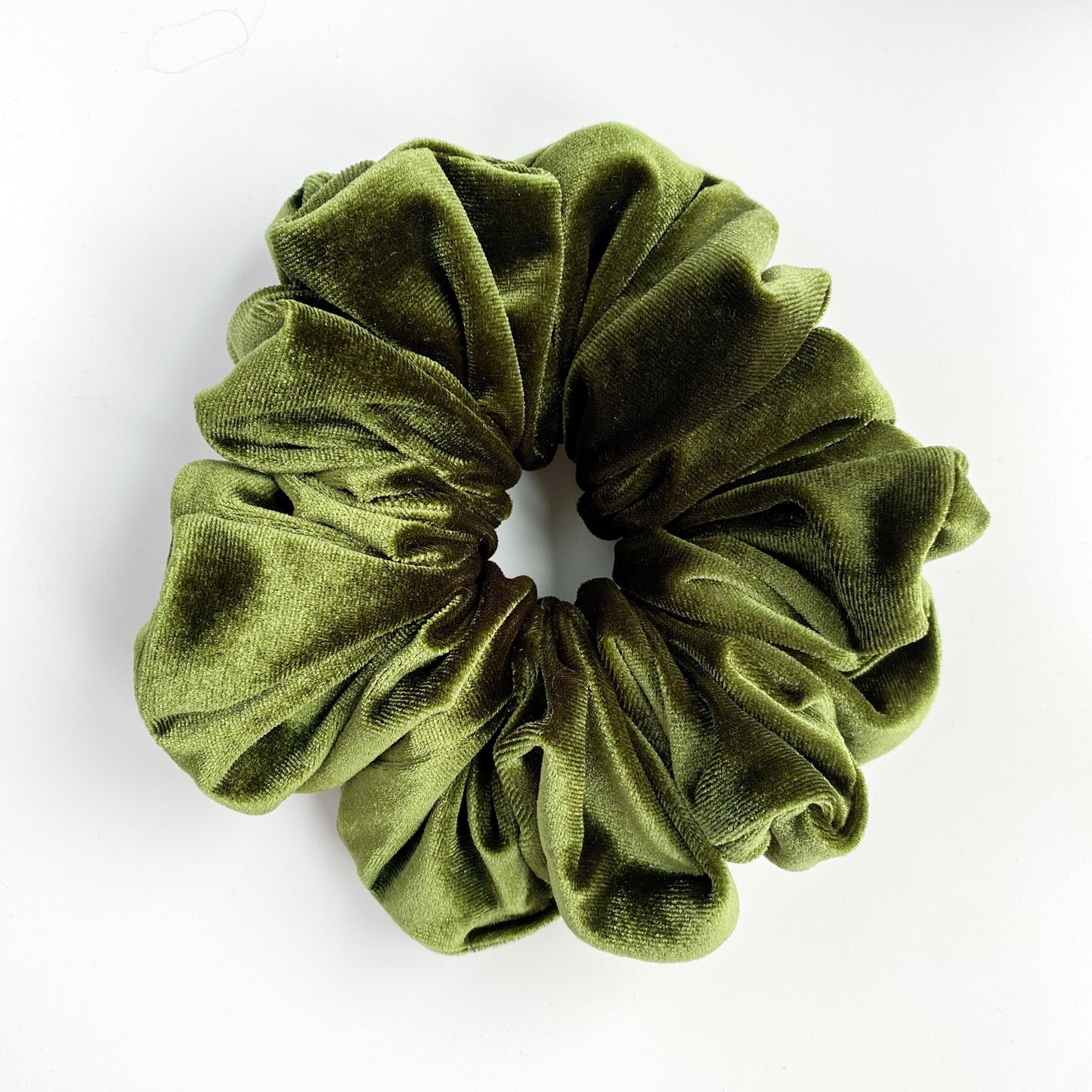 XL Violet scrunchie Mosgroen