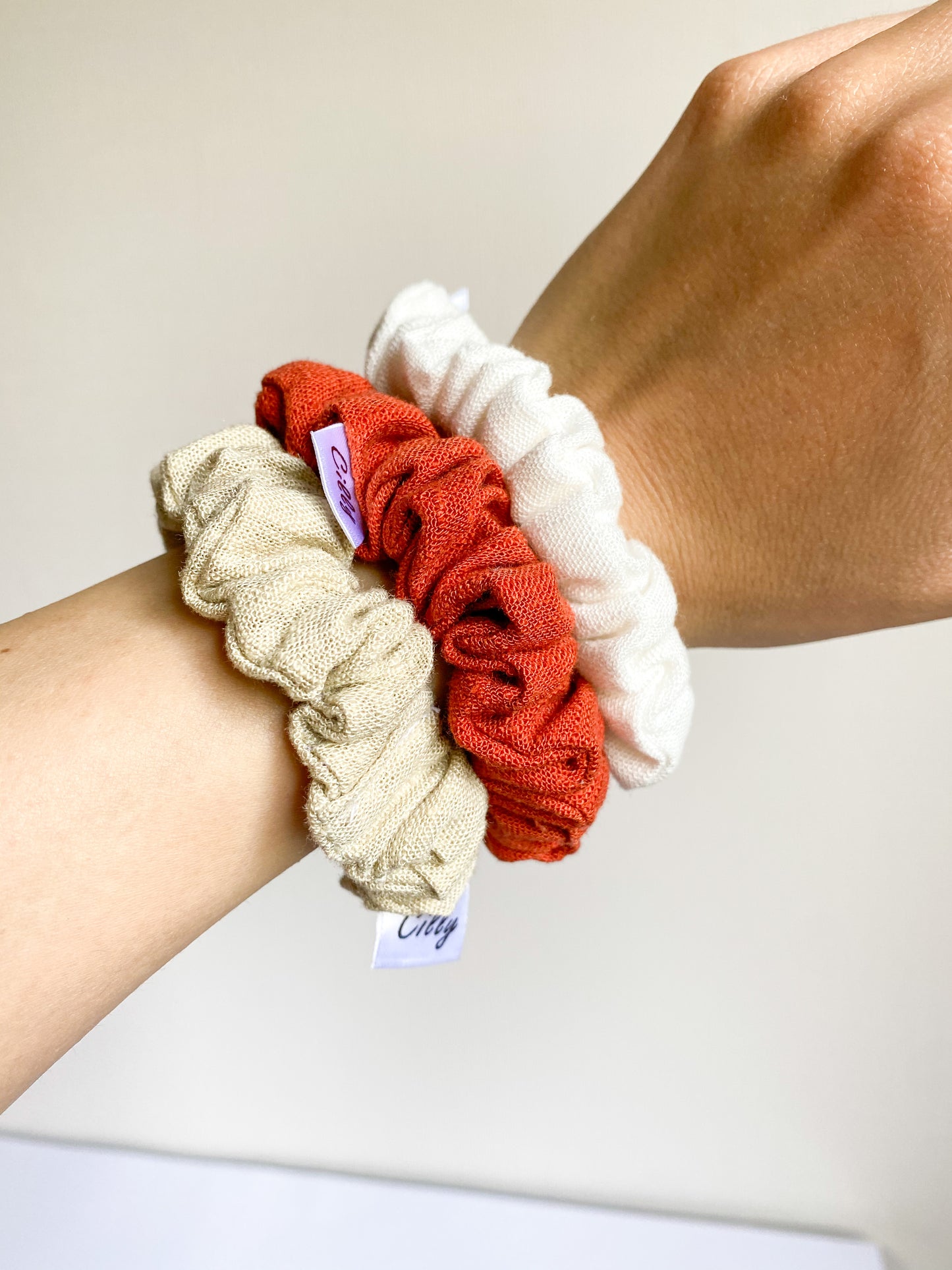 XS Lynn Scrunchie Roest