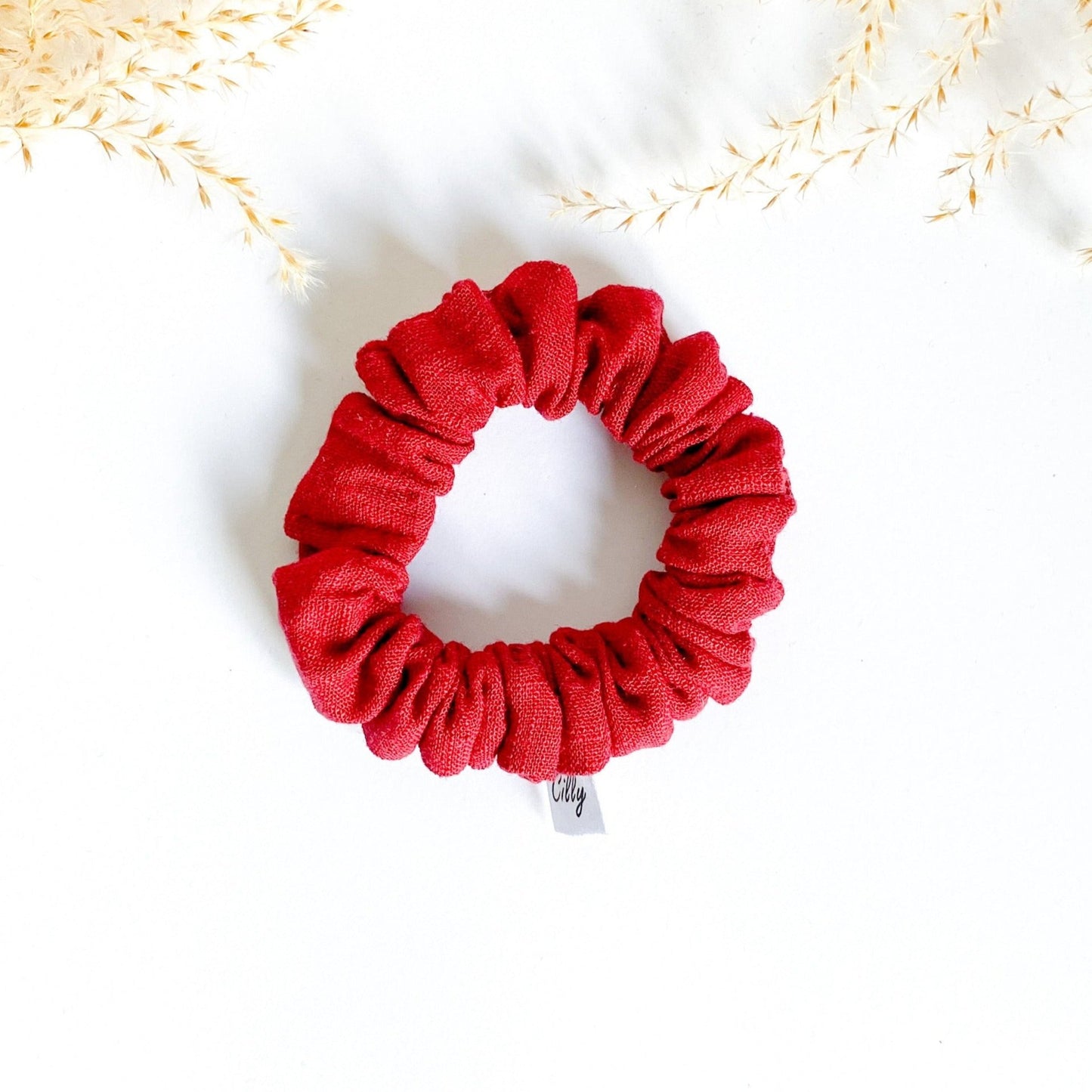 XS Lynn scrunchie Rood