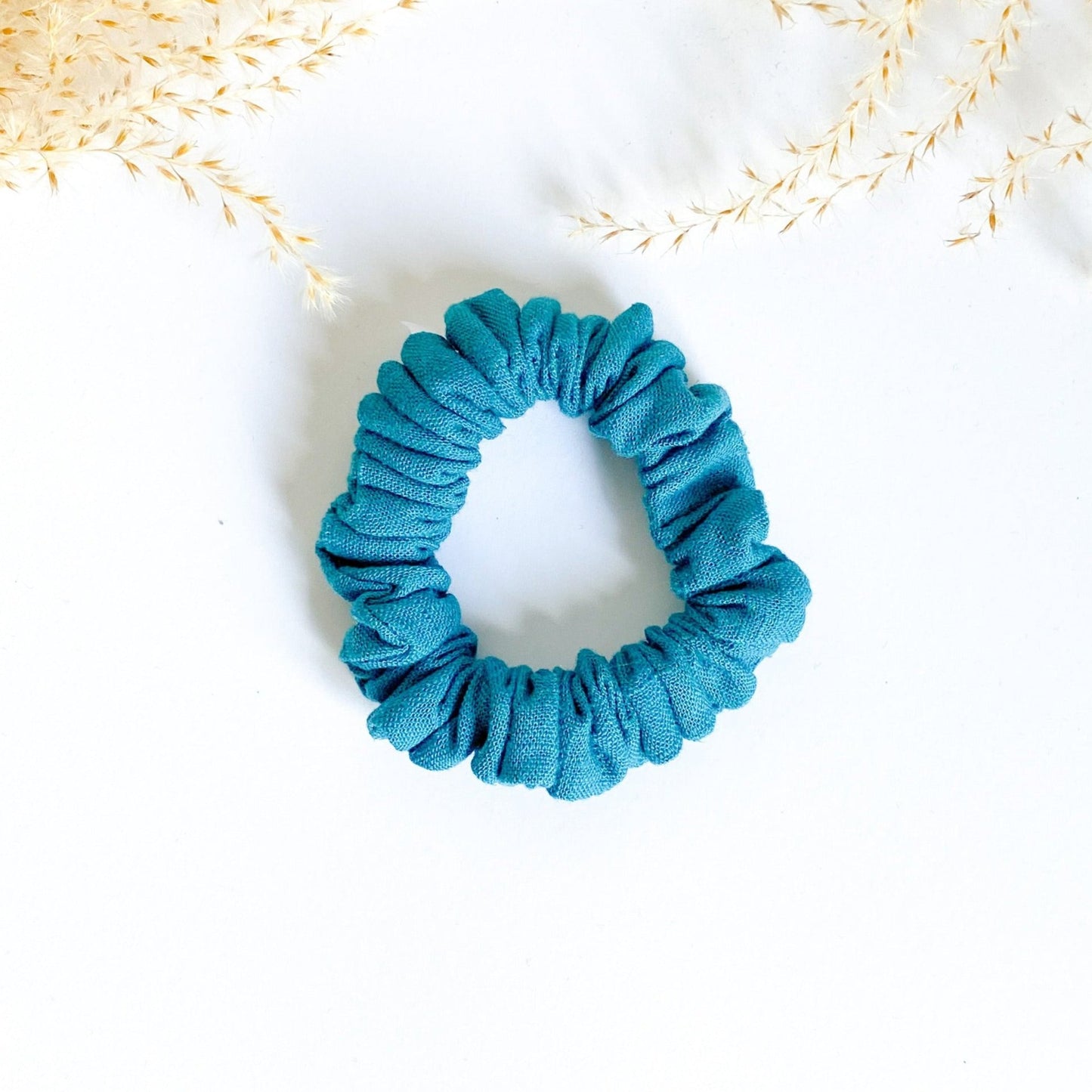 XS Lynn scrunchie Turquoise