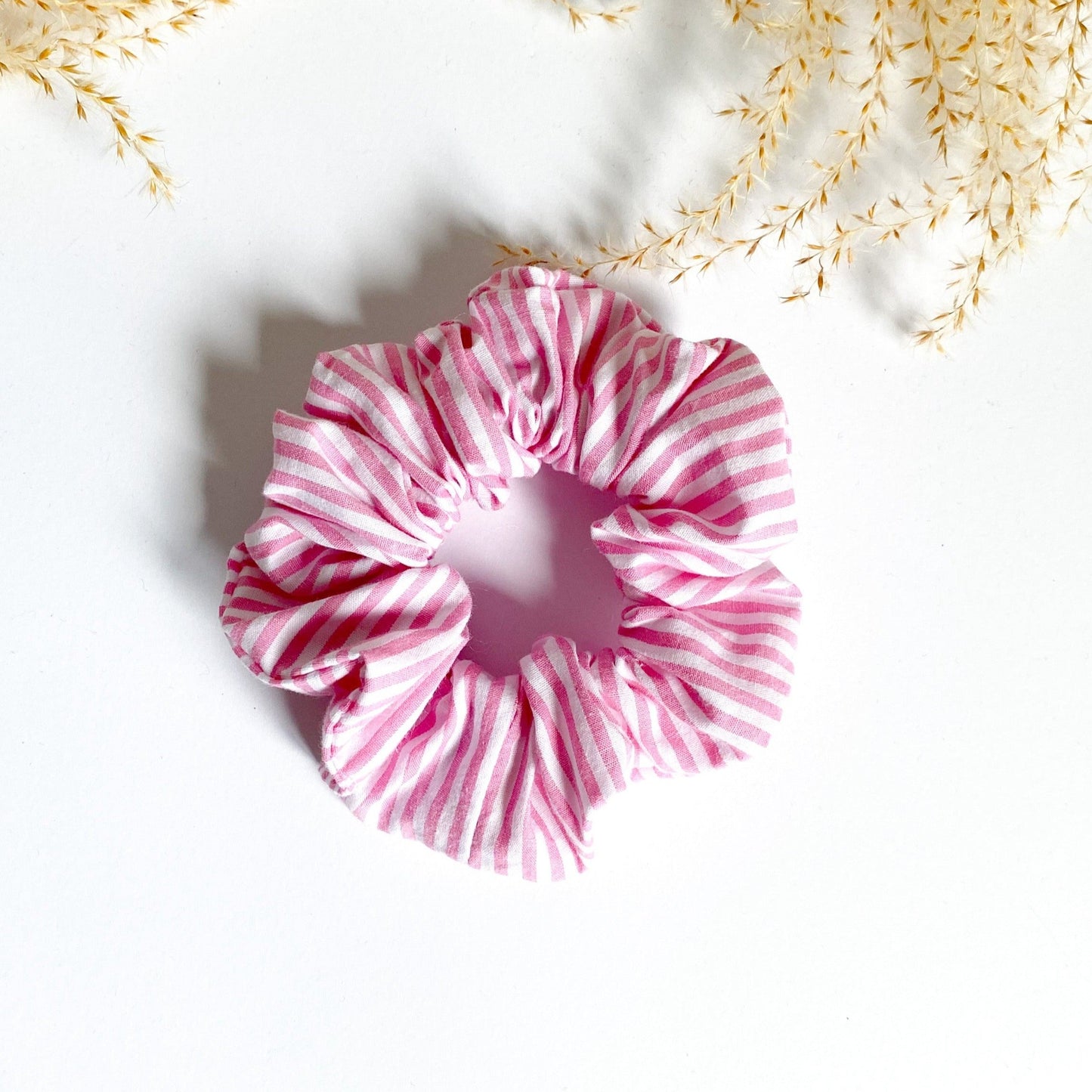 Gigi Scrunchie Roze Streep