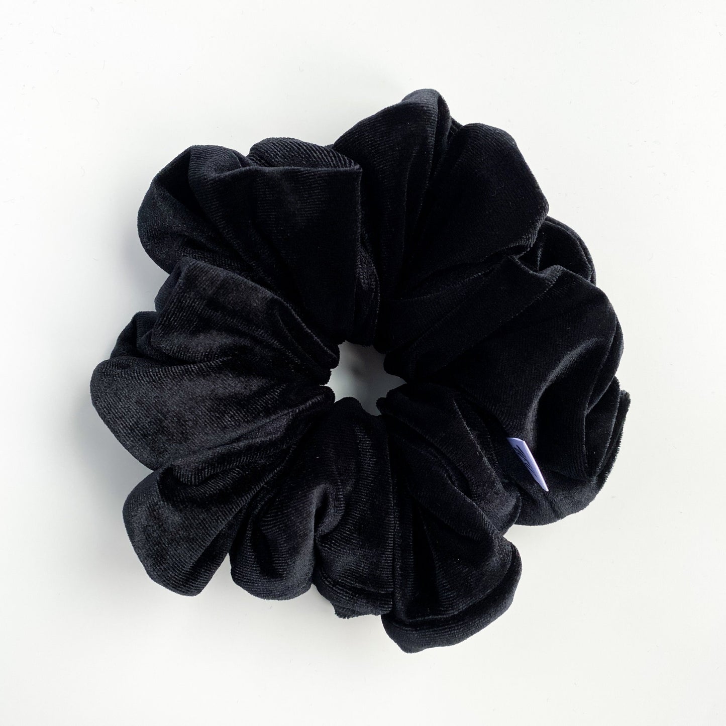XL Violet scrunchie Zwart