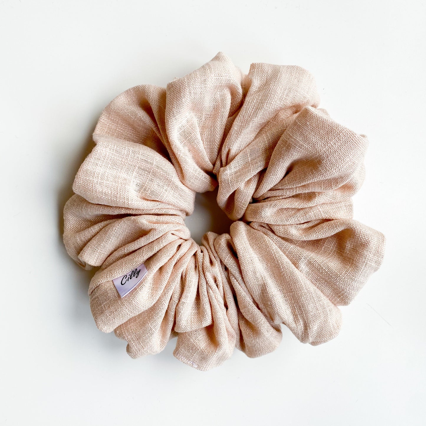 XL Lynn scrunchie Champagne