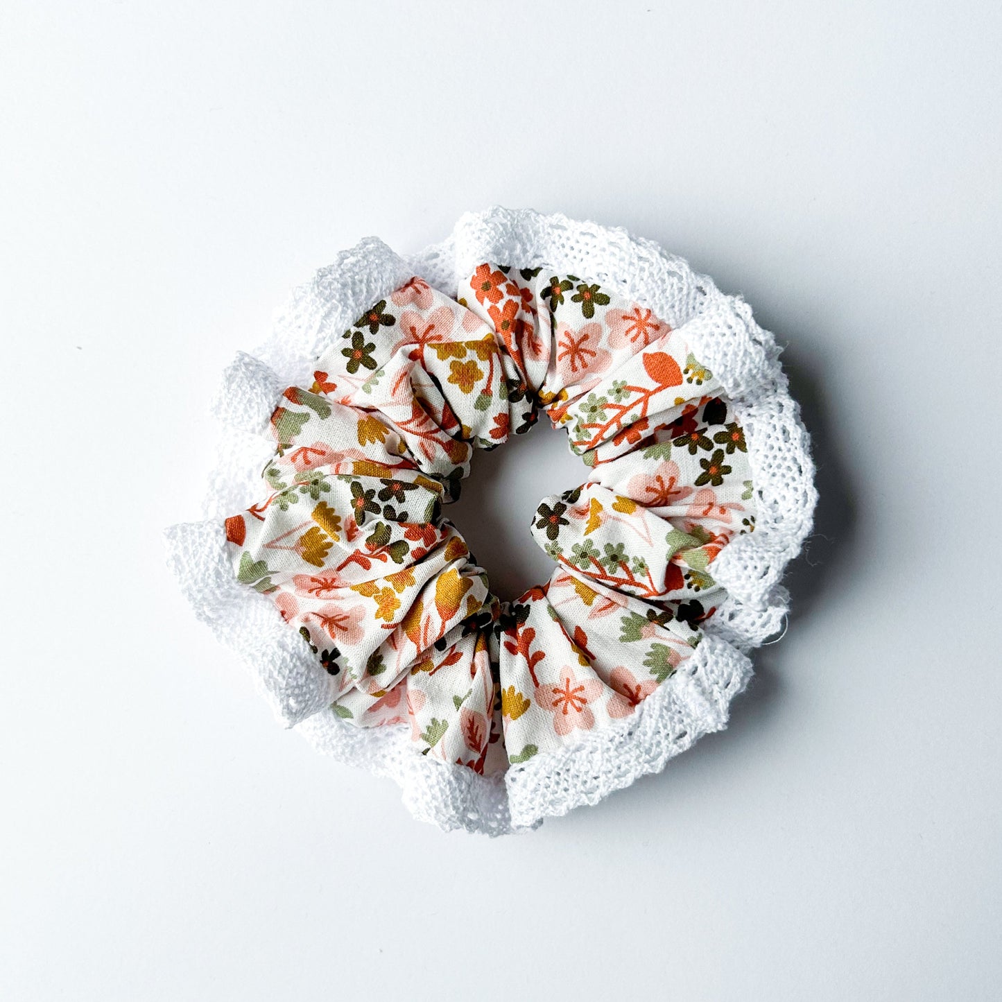 Broderie Meadow Scrunchie