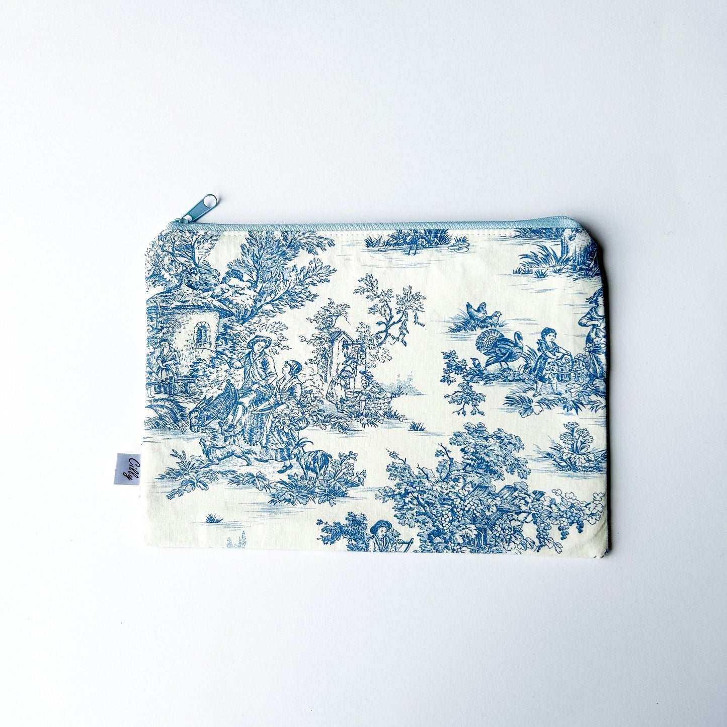 Jouy Blauw Make-up Etui