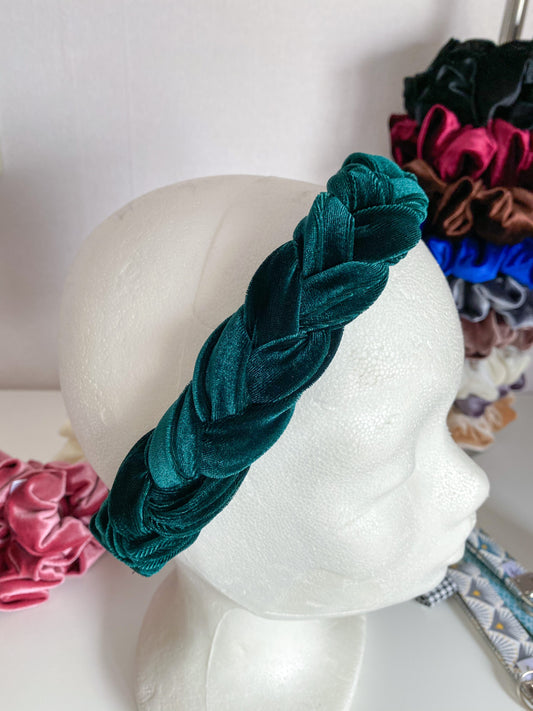 Velvet Haarband Emerald