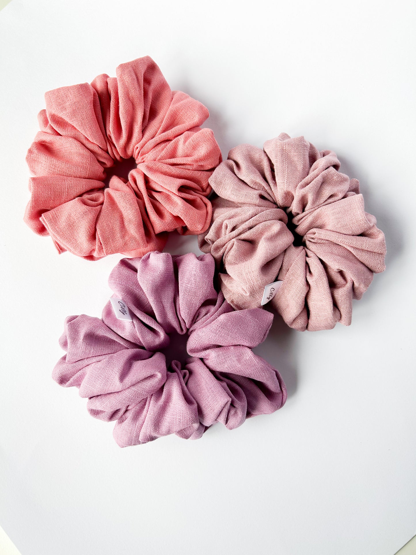 XL Lynn scrunchie Zalm