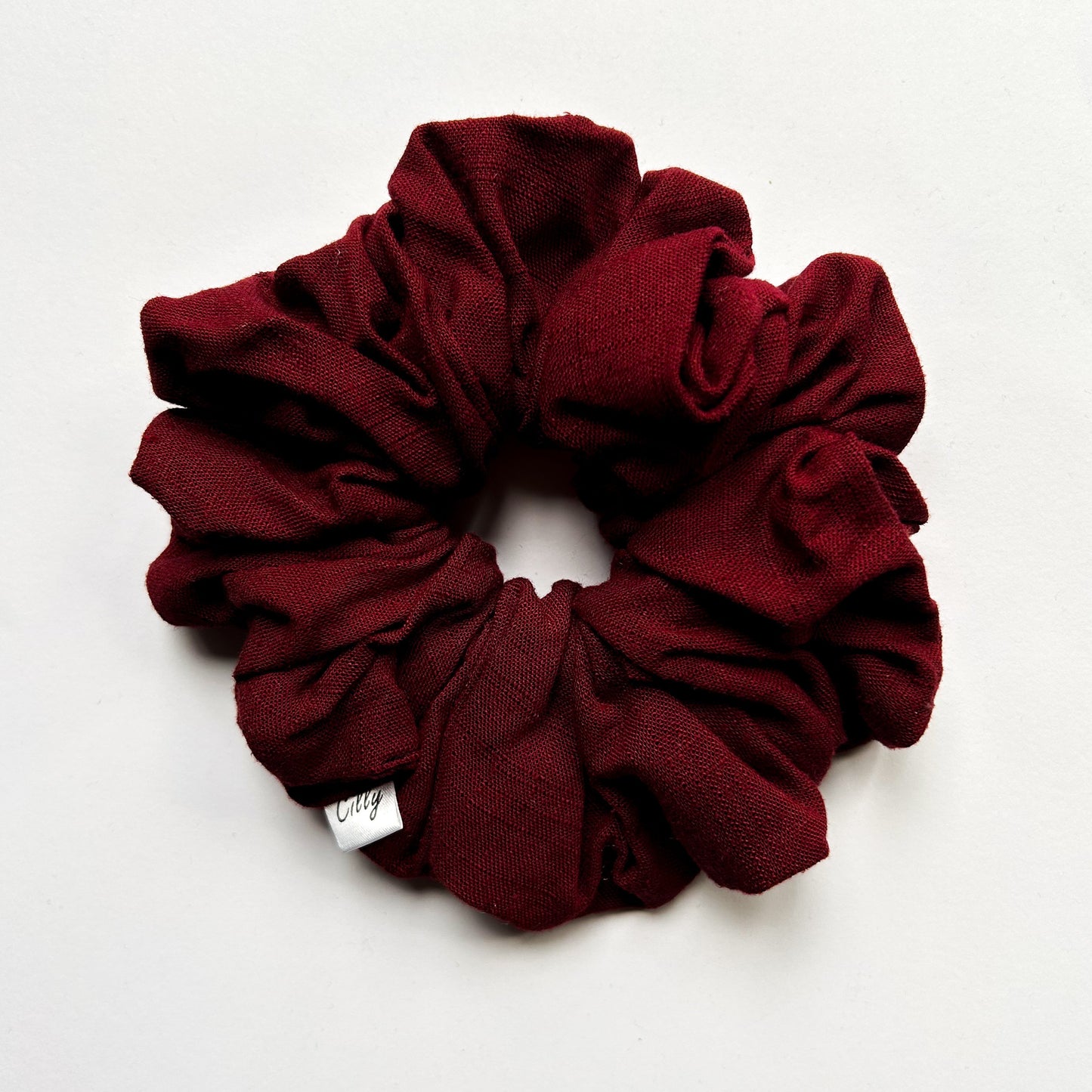 XL Lynn scrunchie Bordeaux