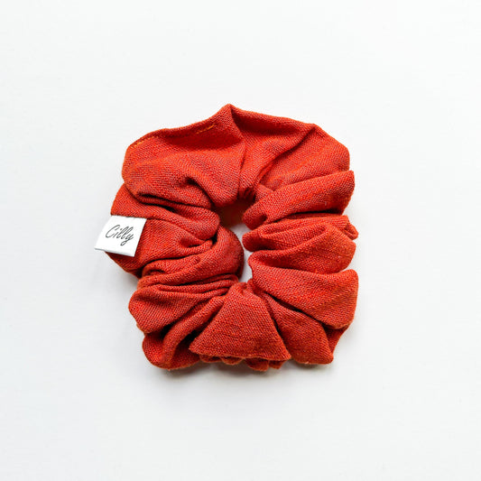 Lynn scrunchie Brique