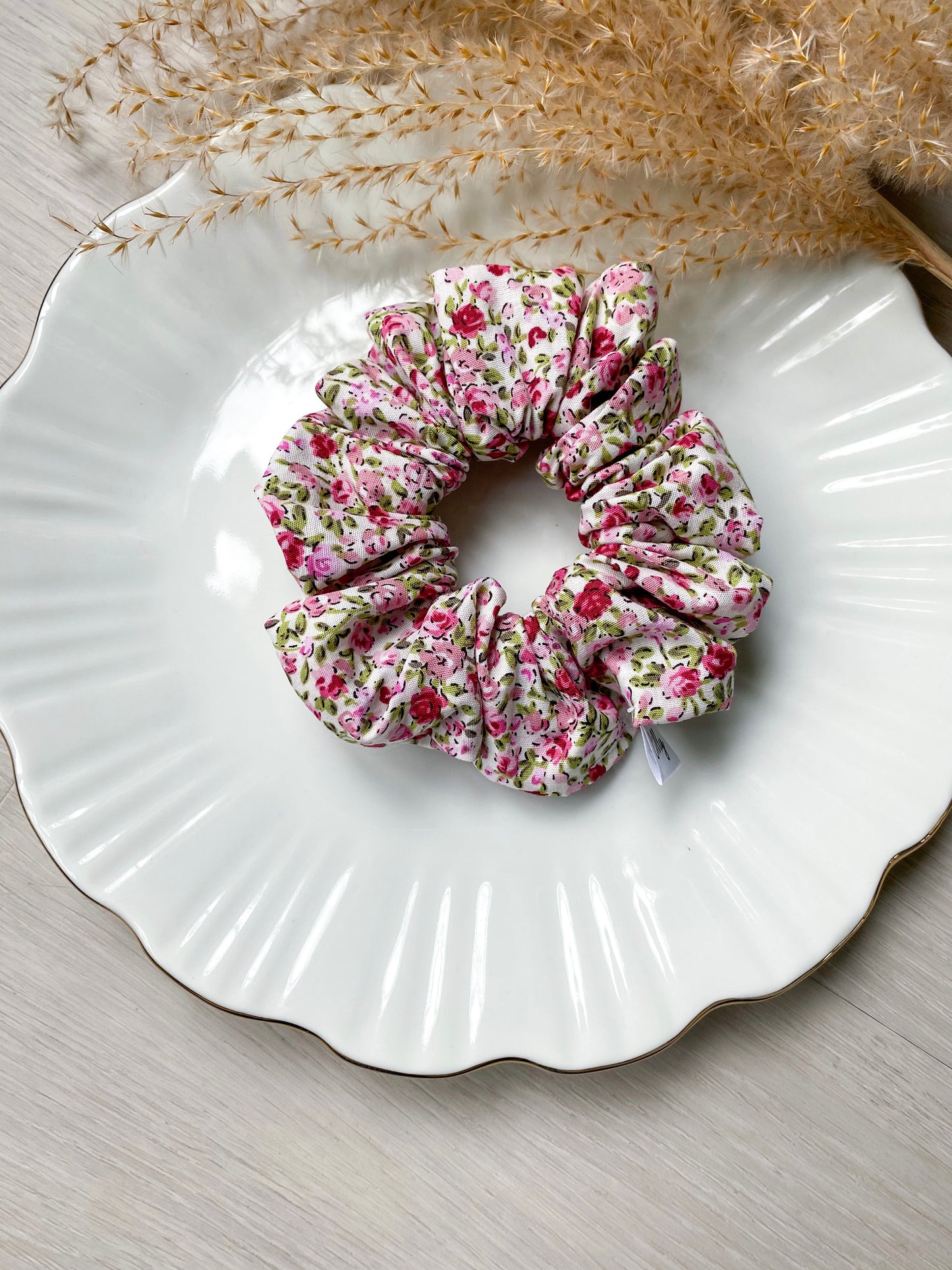 Scrunchie Fleur Créme