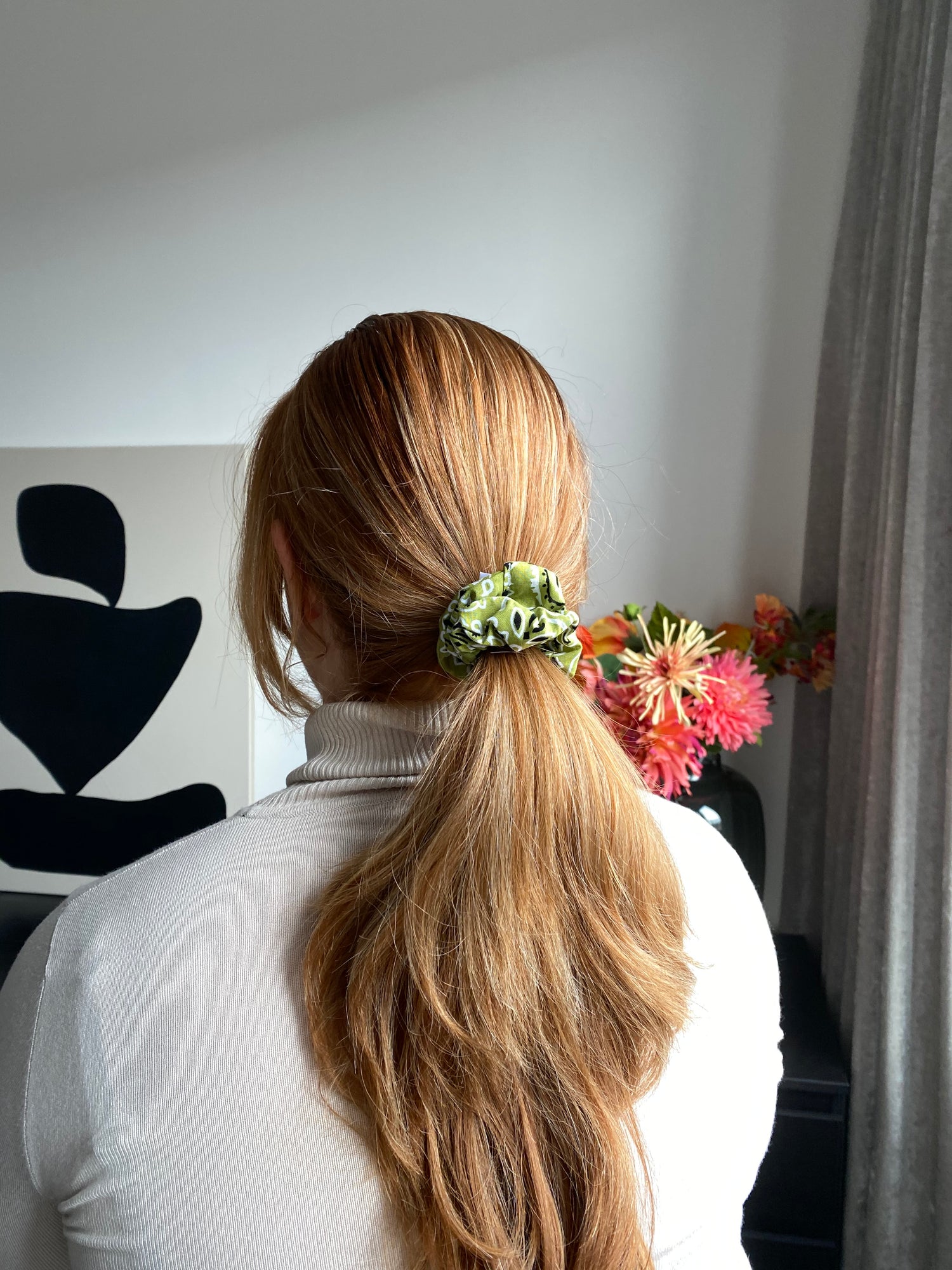 Paisley scrunchies