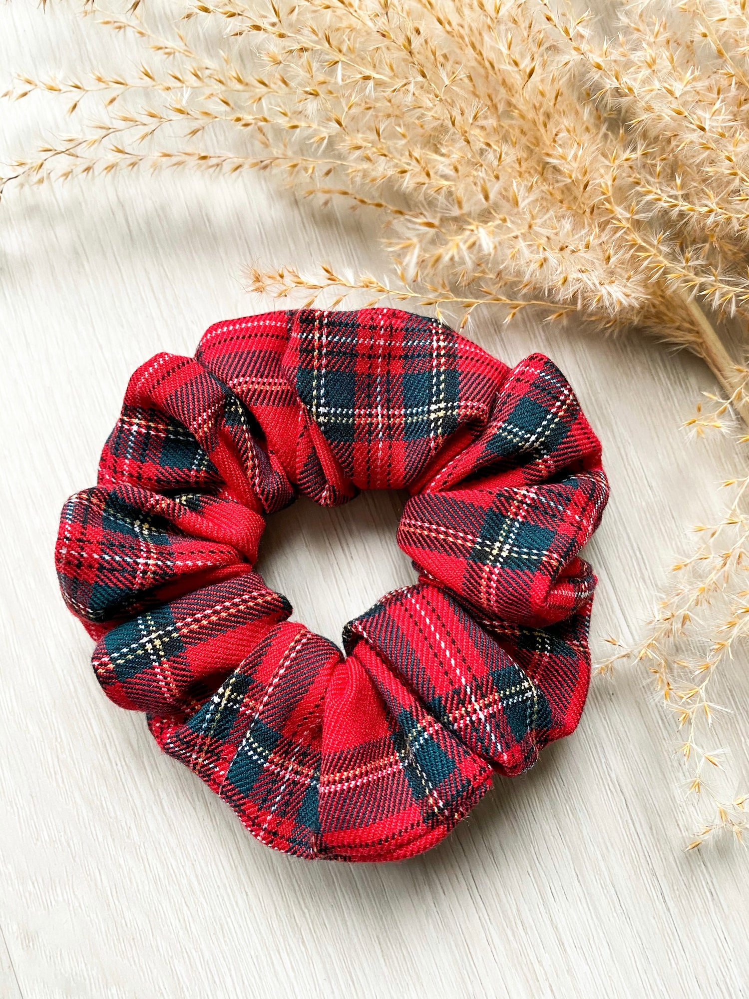 Plaid Scrunchies