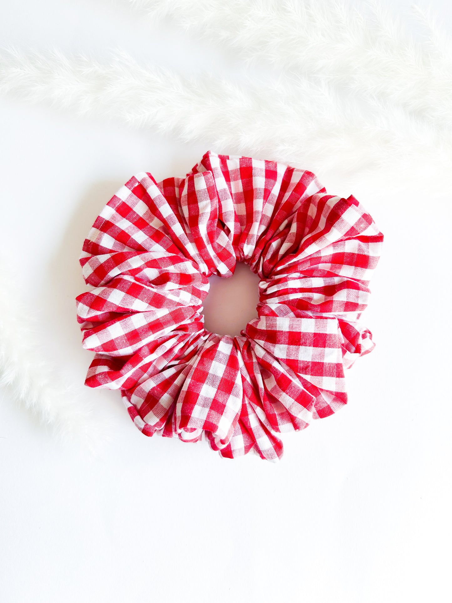 Gigi XL Scrunchie Rood