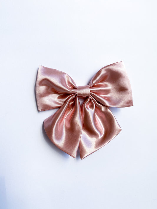 Satijnen Strik (Oud Roze)