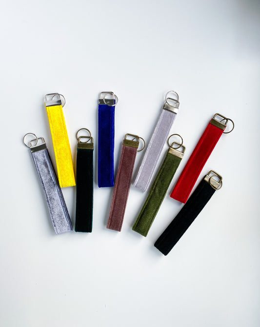 Velvet sleutelhangers