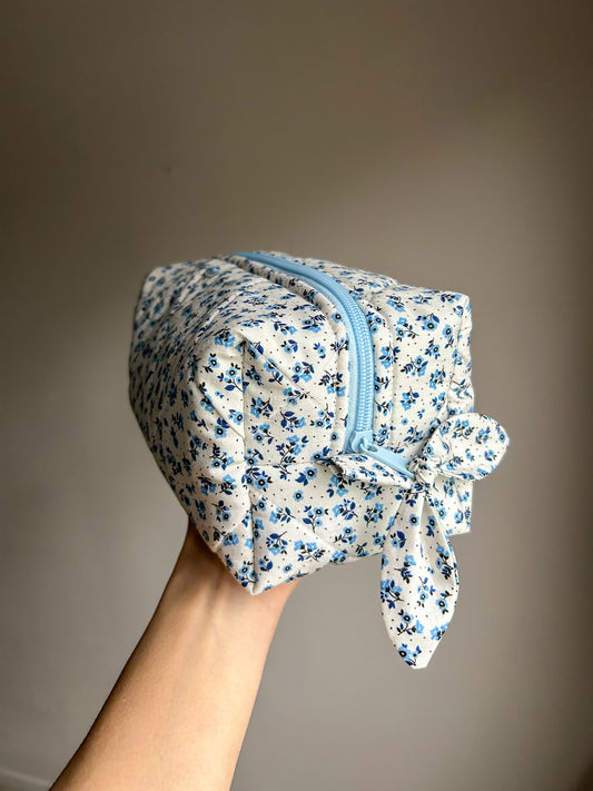 Make up tas mini bloem