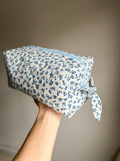 Make up tas mini bloem