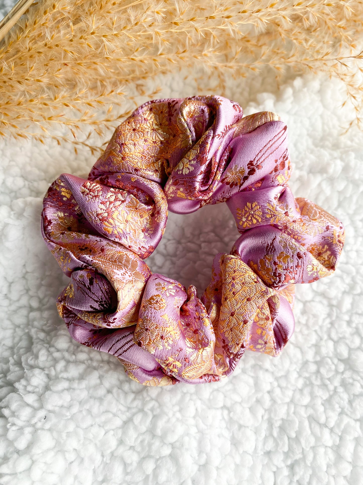 Brooke scrunchie Licht Roze