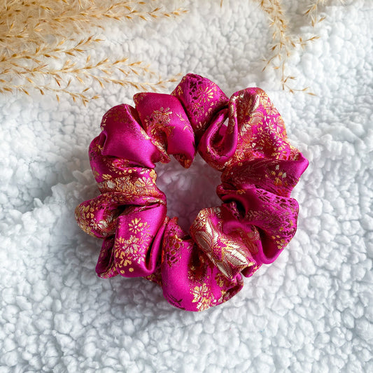 Brooke scrunchie Roze