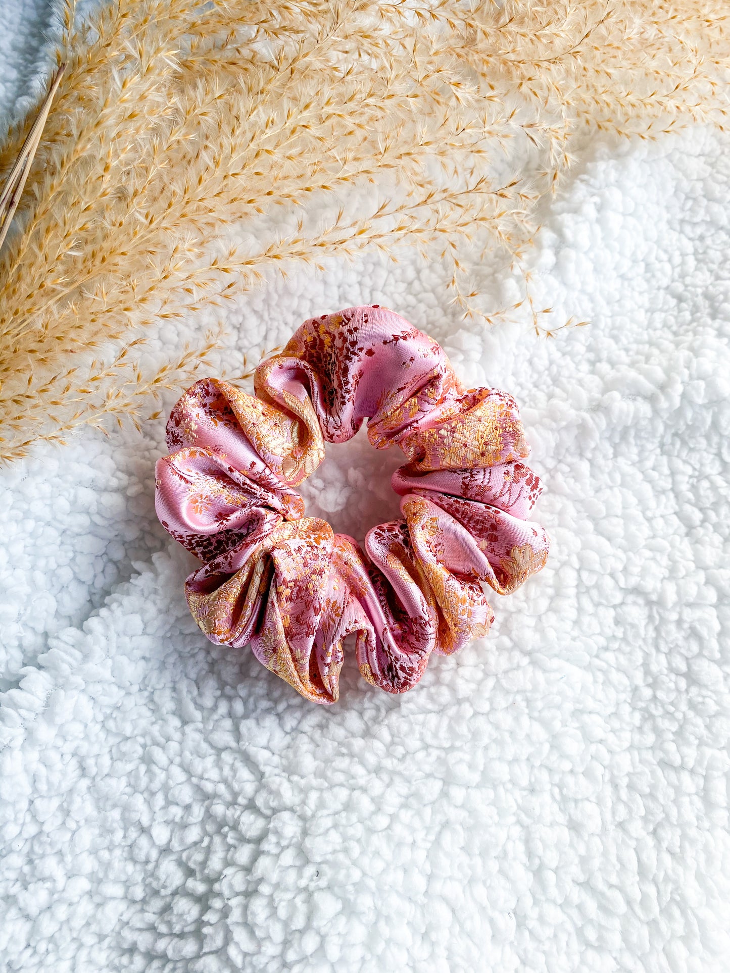 Brooke scrunchie Licht Roze