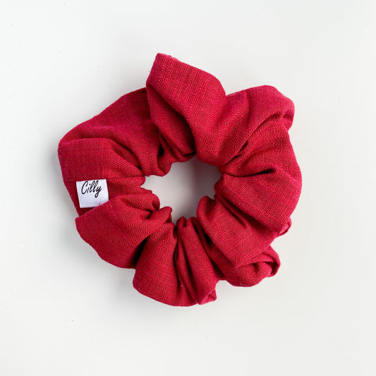 Lynn scrunchie Rood