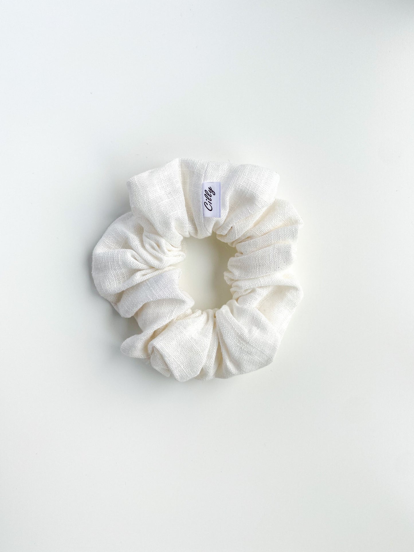 Lynn scrunchie Wit