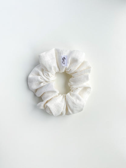 Lynn scrunchie Wit
