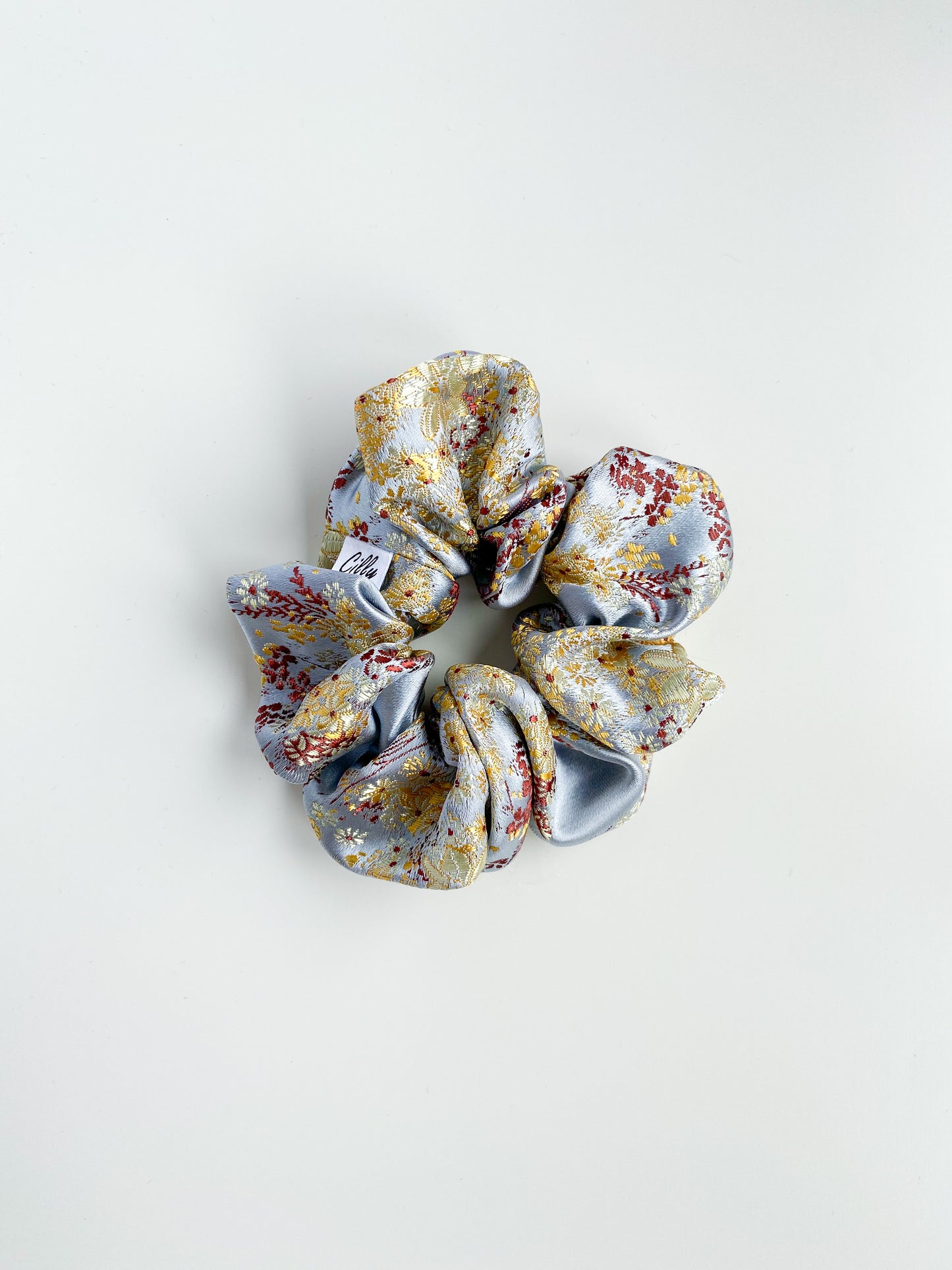 Brooke scrunchie Grijs