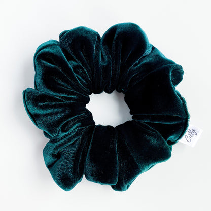 Violet scrunchie Emerald Groen