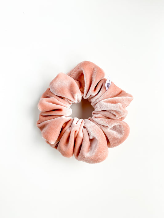Violet scrunchie Roze