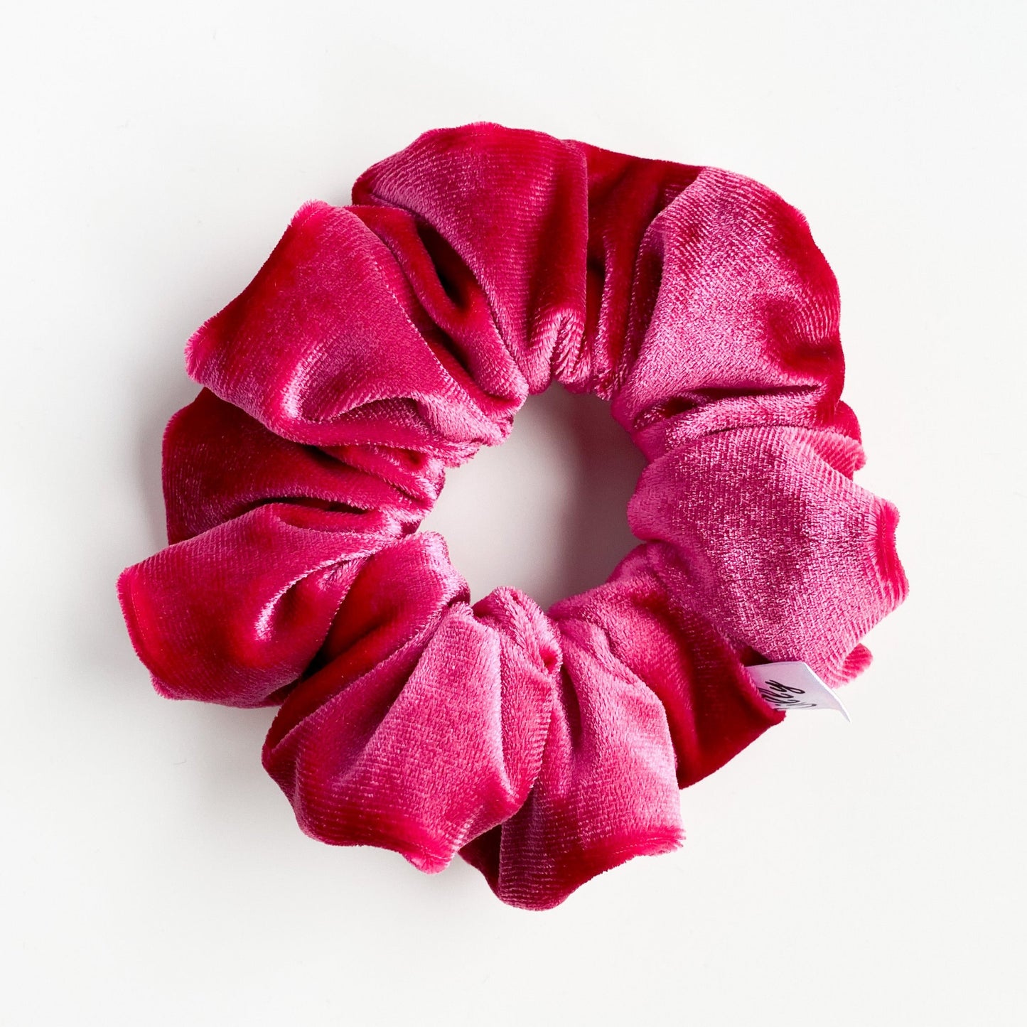 Violet scrunchie Roze