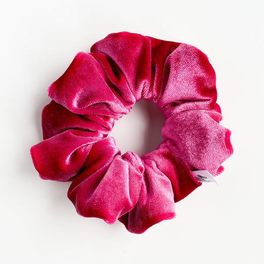 Violet scrunchie Roze
