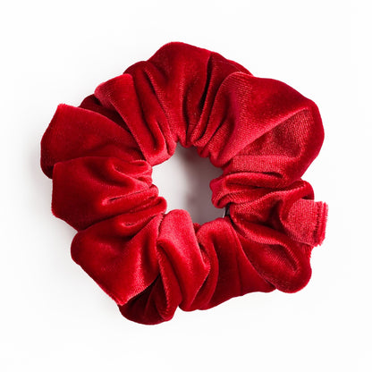 Violet scrunchie Rood
