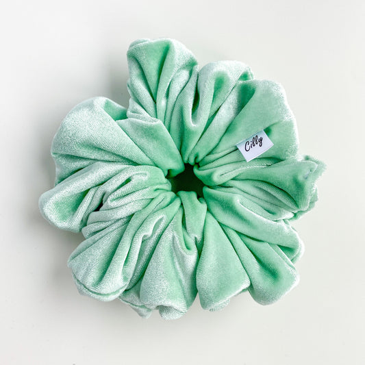 XL Violet scrunchie Mint