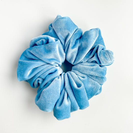 XL Violet scrunchie Aqua