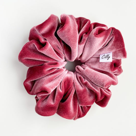 XL Violet scrunchie Oud Roze
