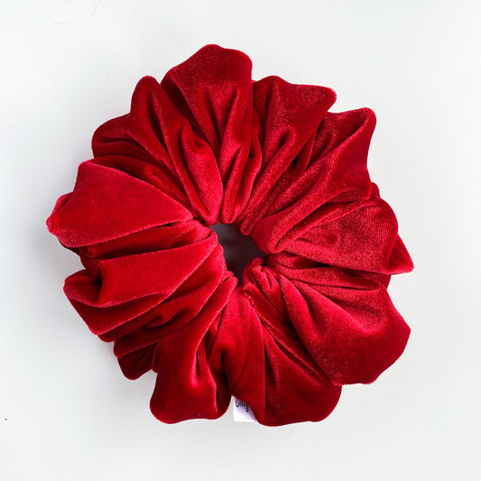 XL Violet scrunchie Rood