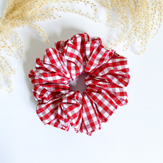 Gigi XL Scrunchie Rood