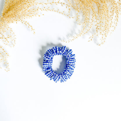 vichy gingham scrunchie