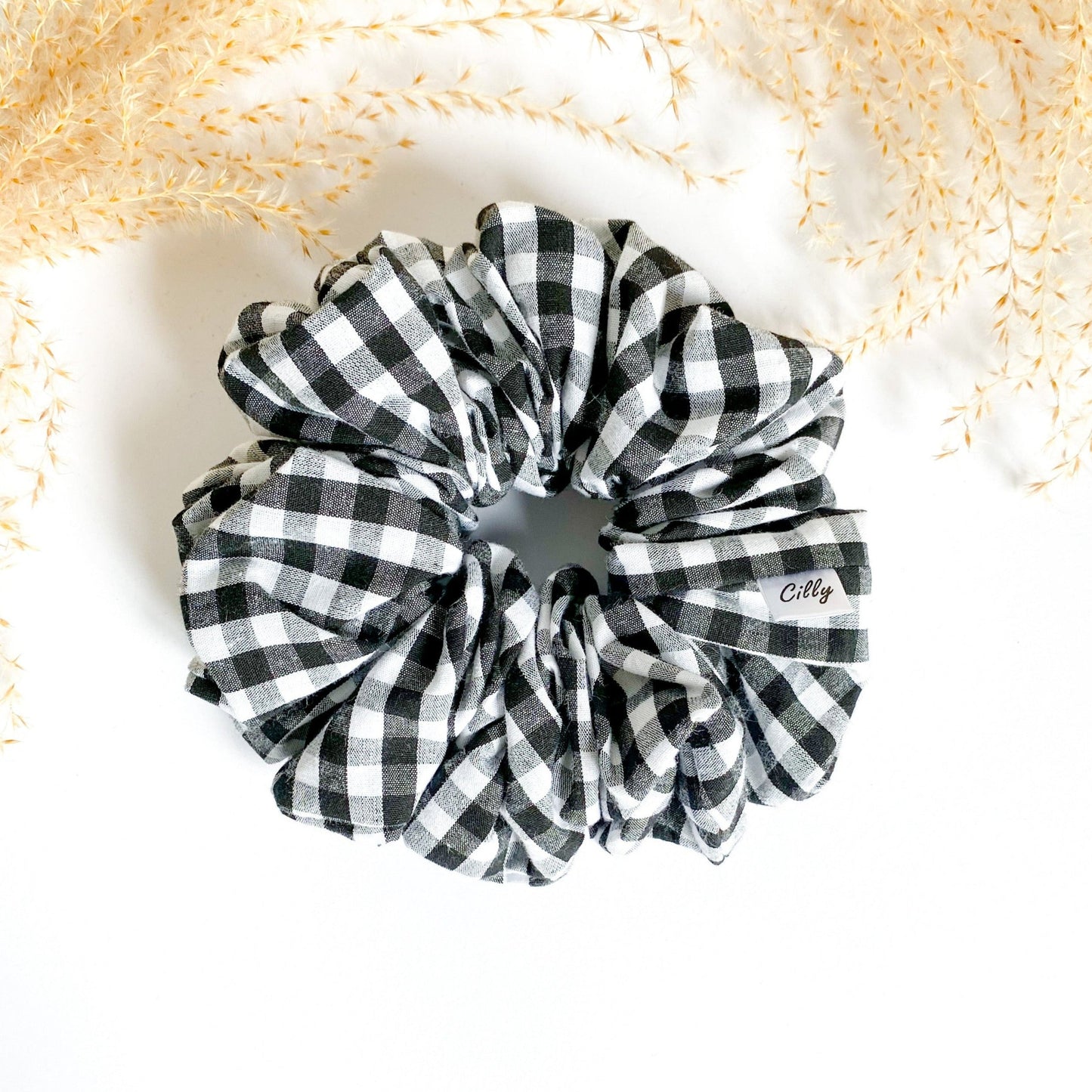 Gigi XL Scrunchie Zwart