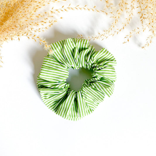 Gigi Scrunchie Lime Streep