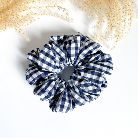 Gigi XL Scrunchie Navy blauw