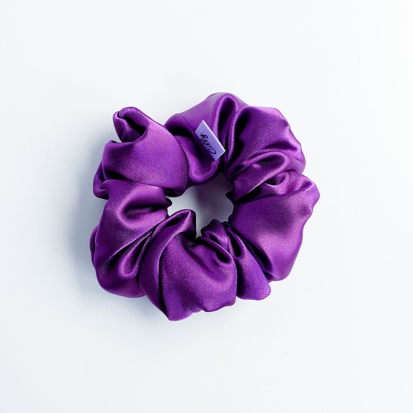 Satijnen scrunchie Moon